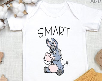 Funny Donkey Baby , Cute Donkey Baby Bodysuit, Donkey , Sassy , Funny Baby , Farm , Smart Ass, Baby Shower, Onesie®