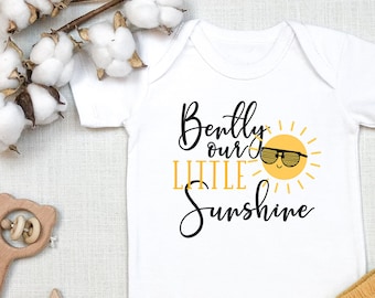Personalized Name Baby , Custom ,Baby Boy , Baby Girl, Custom Baby Name , Little Sunshine, Baby Bodysuit, Onesie®