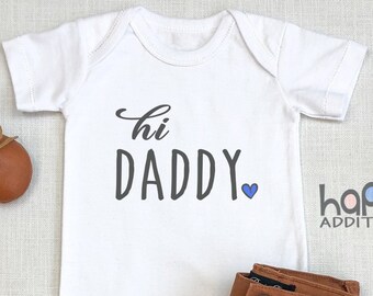 Hi Daddy, Baby Announcement , Pregnancy Reveal, Special Delivery, Reveal to Husband, Custom Baby Reveal, Gender Reveal, Grandparents