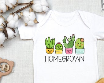 Homegrown  Bodysuit, Cute Baby s, Cute Niece Nephew Baby Shower Gift, Plant , Homeslice, Locally Brewed, Cute s, Onesie®