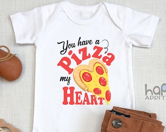 Pizza , Pizza Baby Bodysuit, Pun Baby s, Cute Niece Nephew Baby Shower Gift, Pizza Shirt, Baby Boy Clothes, Coming Home Outfit, Onesie®