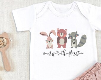 woodland animal baby boy clothes
