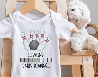 Bowling Skills Loading , Bowling Baby Gift, Baby Shower Gift, Buddy , Bowling s, Sports Baby Gift, Bowler Baby Gift, Onesie®