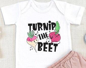 Turnip The Beat Baby , Cute Baby Bodysuit, Cute Baby , Music , Veggie Baby Bodysuit, Hipster, Baby Girl Clothes, Onesie®