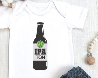 IPA Ton , IPA Lot Funny , Baby Beer Bodysuit, Beer Baby, I Pee A Lot Funny Shirt Toddler, Home Brewed Baby , CUSTOM, Onesie®