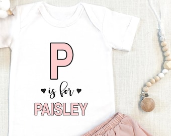 Personalized Name Baby , Due Date, Baby Bodysuit, Custom , Baby Girl Clothes, Baby Name , Unique Boy Clothes, Newborn, Onesie®