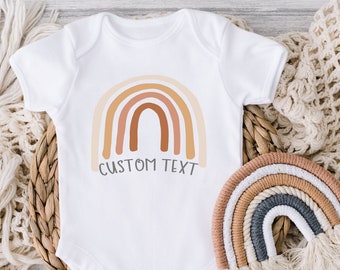 Personalized , Custom Hand Picked For Earth By My Grandma In Heaven Rainbow Baby , Baby Reveal, Baby Announcement, Onesie®