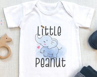 Little Peanut Elephant ,  Baby Shower, Expecting Mom Gift, Pregnancy Announcement , Baby Bodysuit, Girl Boy Infant Newborn Baby, Onesie®