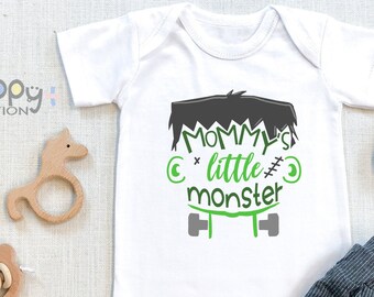 Mommy's Little Monster , Baby ONESIES®, Baby Shower Gift, Halloween Bodysuits, Newborn Baby gift, Baby Clothes, 1st Halloween, Onesie®