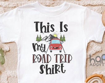 This Is My Road Trip Shirt , Traveling Buddy, Adventure Baby s, Long Sleeve, Toddler Camping T-shirt, Traveling , Baby Boy, Onesie®