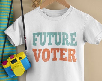 Future Voter Toddler Shirt, Voting Kids Shirt, Election Shirt 2024, Vote For My Future, Your Vote Matters, Future Voter, T-Shirt, Onesie®