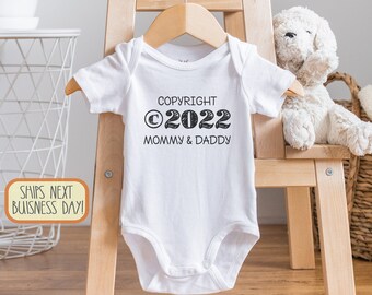 Funny Baby s, Copyright 2022, Coming Home Outfit, Going Home, Funny Baby Shower Gift, Pregnancy Announcement, Pregnancy Reveal, Custom