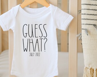 Guess What Pregnancy Reveal , Special Delivery, Reveal to Husband, Custom Baby Reveal, Gender Reveal, Grandparents, Baby Announcement