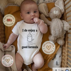 I Do Enjoy A Good Formula Baby Bodysuit, Nerd Math Baby Onesie®, Mathematician