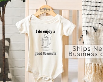 I Do Enjoy A Good Formula Baby Onesie®, Funny Baby Onesies®, Periodic Table, Math Baby Bodysuit, Nerdy Baby Gift, Baby Boy, Mathematician