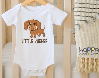 Little Wiener Baby , Dachshund Baby Gift, Dachshund Baby , Pregnancy Reveal, Dog , Baby Shower Gift, Niece Nephew, Unisex, Onesie®