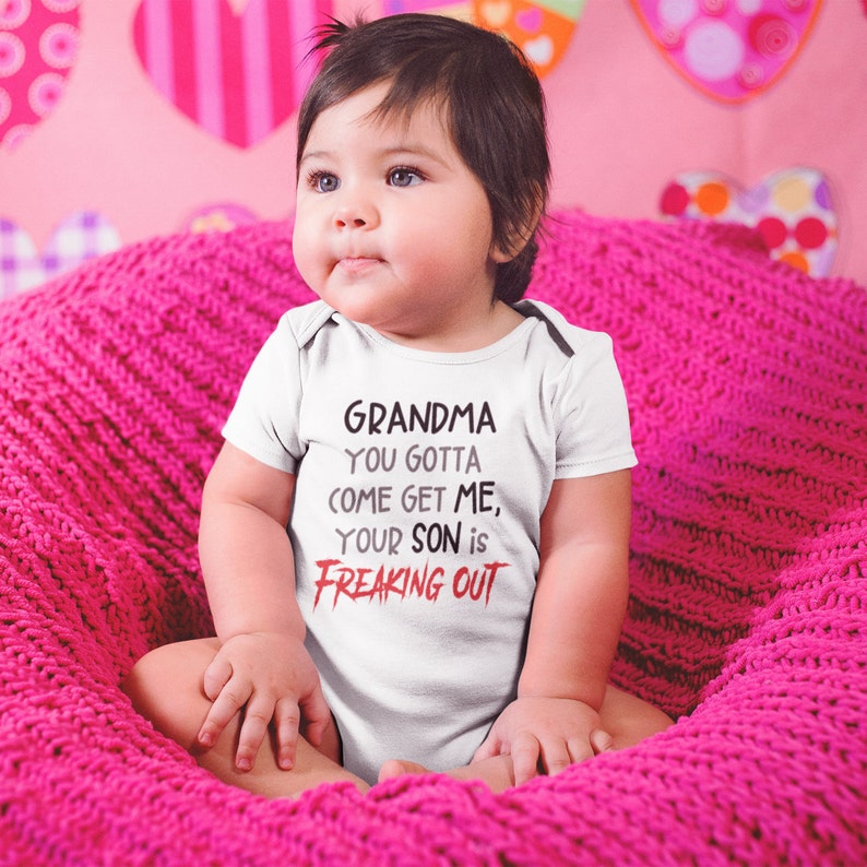 Funny Grandma Onesie® Grandma Baby Gift Grandma Baby Etsy