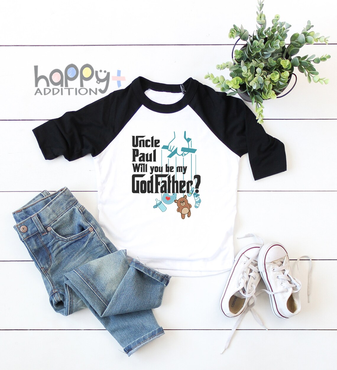 Personalized Will You Be My Godfather Baby Onesie Cute - Etsy