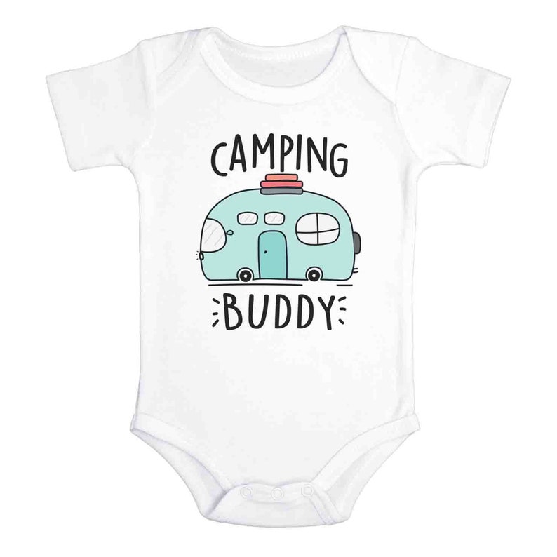 Camping Buddy Onesie Happy Camper Onesie Baby Shower Gift Etsy.de