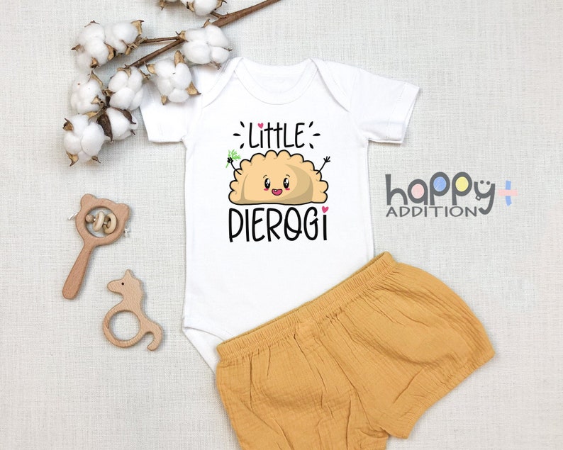 Little Pierogi Onesie Polish Onesie Baby Girl Baby Boy Etsy