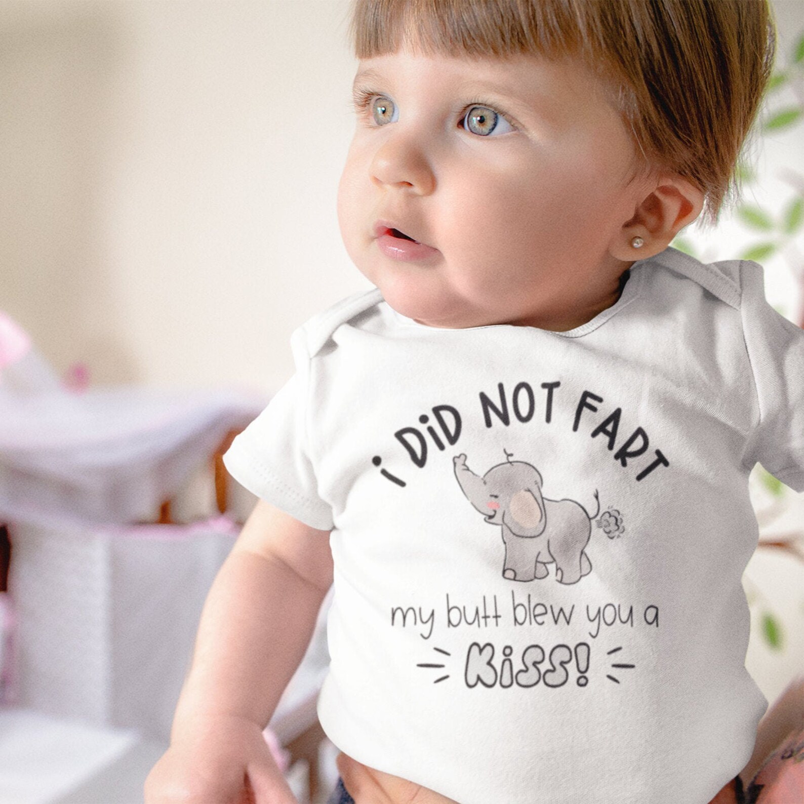 Cute Elephant Onesie® Elephant Baby Shower Animal Onesie Etsy