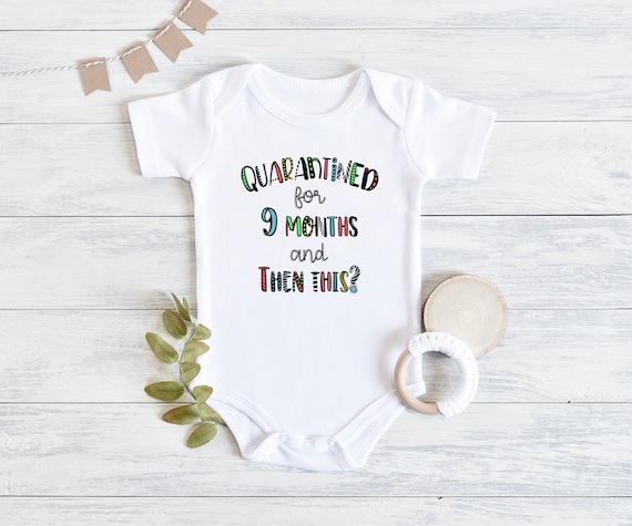 Quarantine baby onesies deals