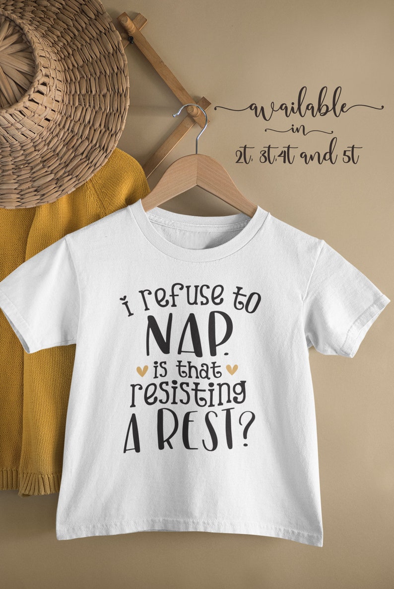 I Refuse to Nap is That Resisting A Rest Onesie Funny Baby | Etsy