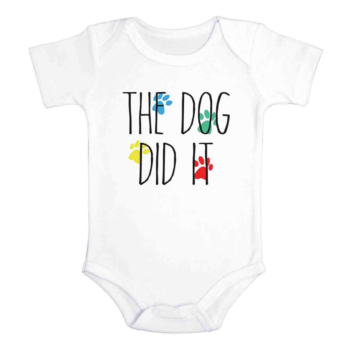 The Dog Did It Funny Onesie®baby Onesies®baby Shower Etsy