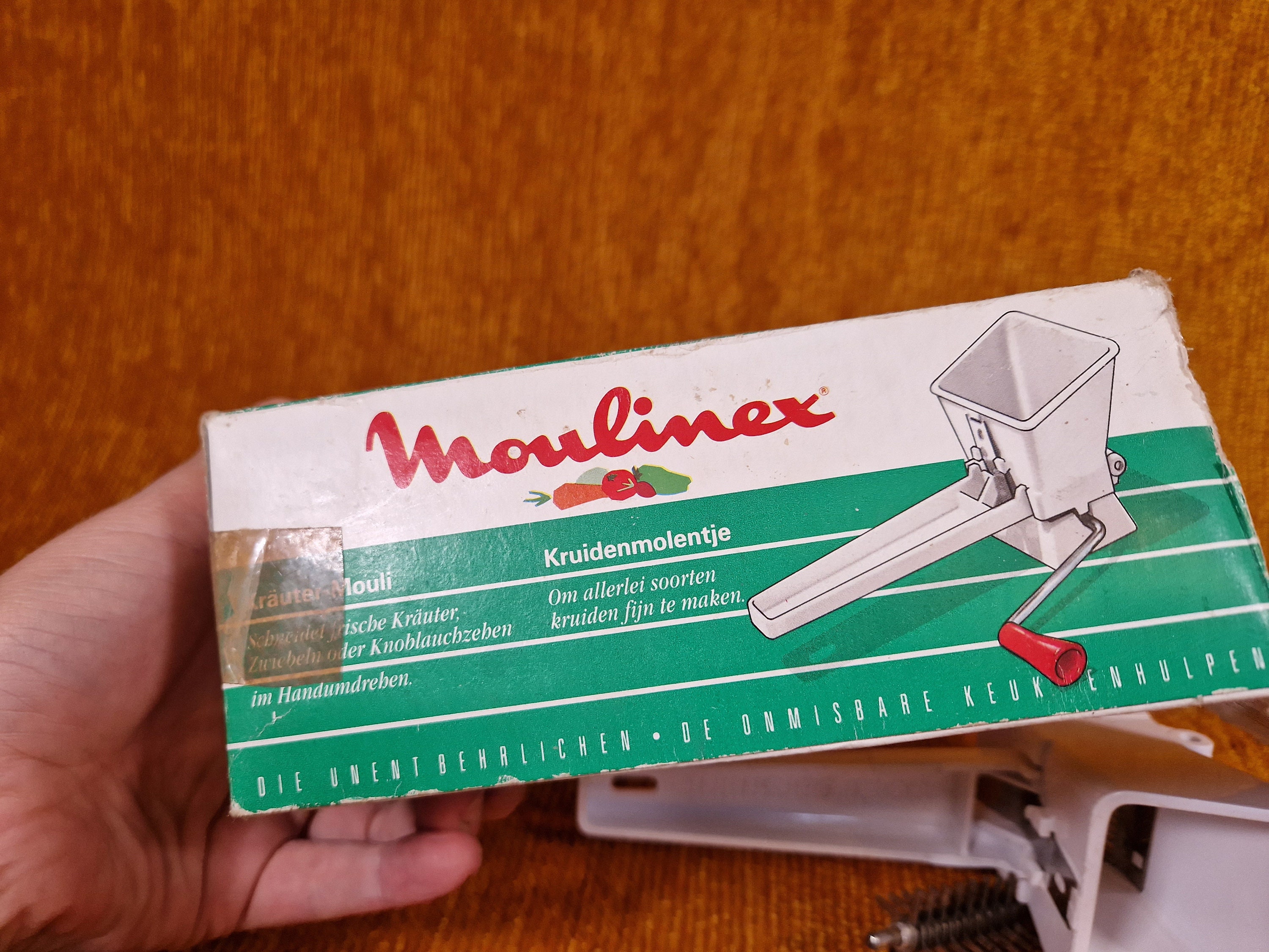 Vintage Moulinex Herb Mill Mincer in White Plastic Etsy Canada