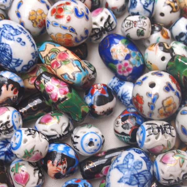 Ceramic Animal Beads Etsy