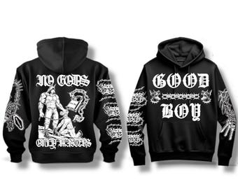 NO Gods Only Masters Good Boy Hoodie Limited Run