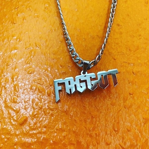 Fggt x Doom Stainless Steel necklace preorder