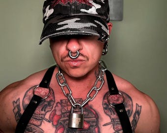 ANAL hardcore midnight camo cap hat