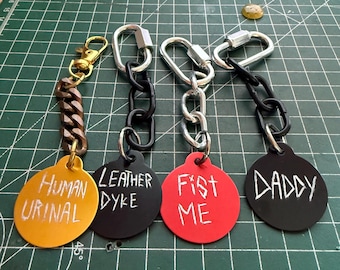 Queer Flagging Keyrings