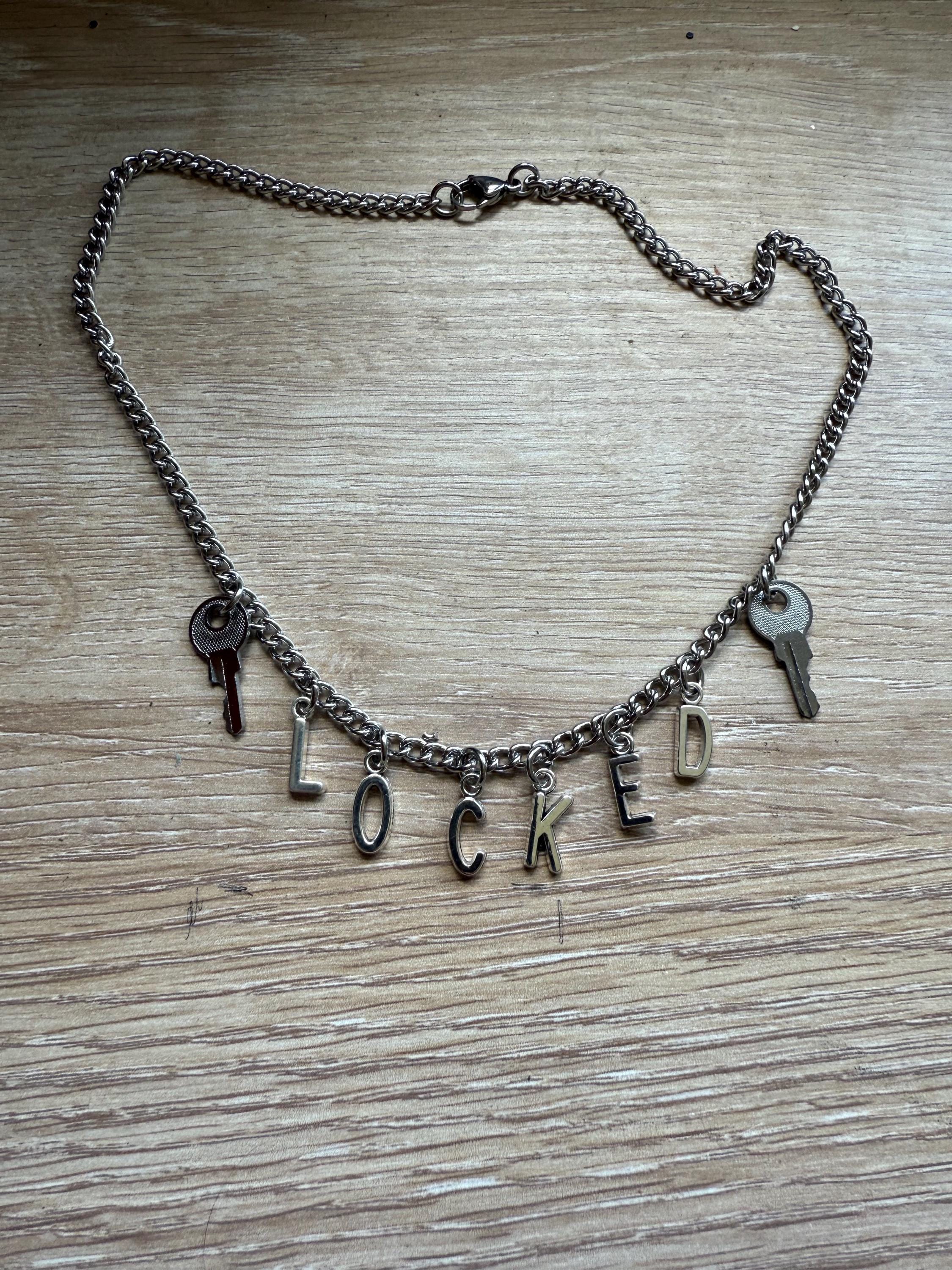 One off Lettering Chains Available. Stainless Steel Chain - Etsy