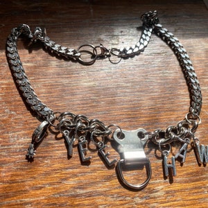 YEEHAW cowboy chain necklace