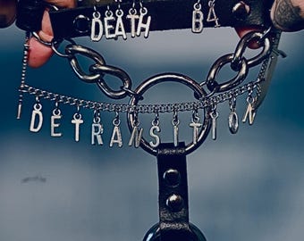 DEATH b4 detransition collar
