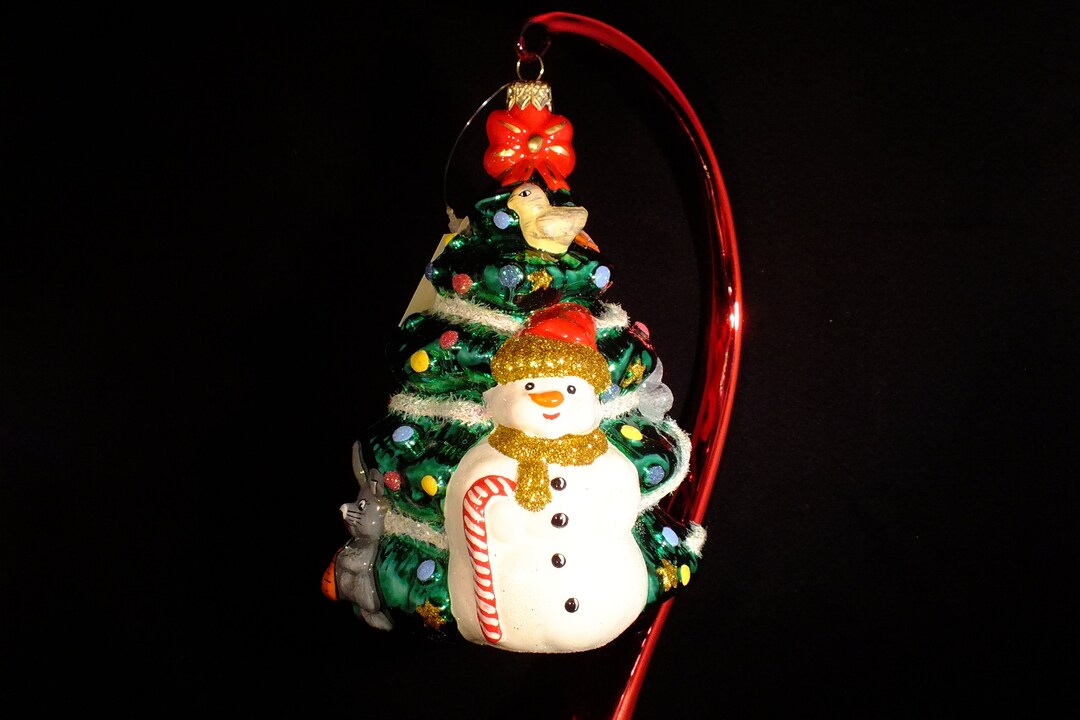 Old Fashion Christmas Tree Glass Ornament Etsy Australia