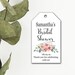 Bridal Shower Favor Tags Template Printable Gift Tags Thank You Tags ...