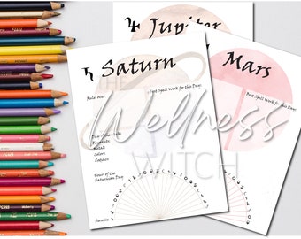 Hojas de trabajo de Planet Magick