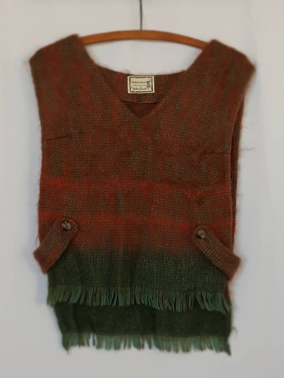 Vintage Mohair Tabard Tunic| Scottish Wool Tabard