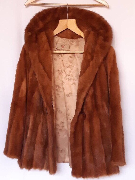 Mink Fur Coat| Mint Condition 1950's Sable Mink Fu