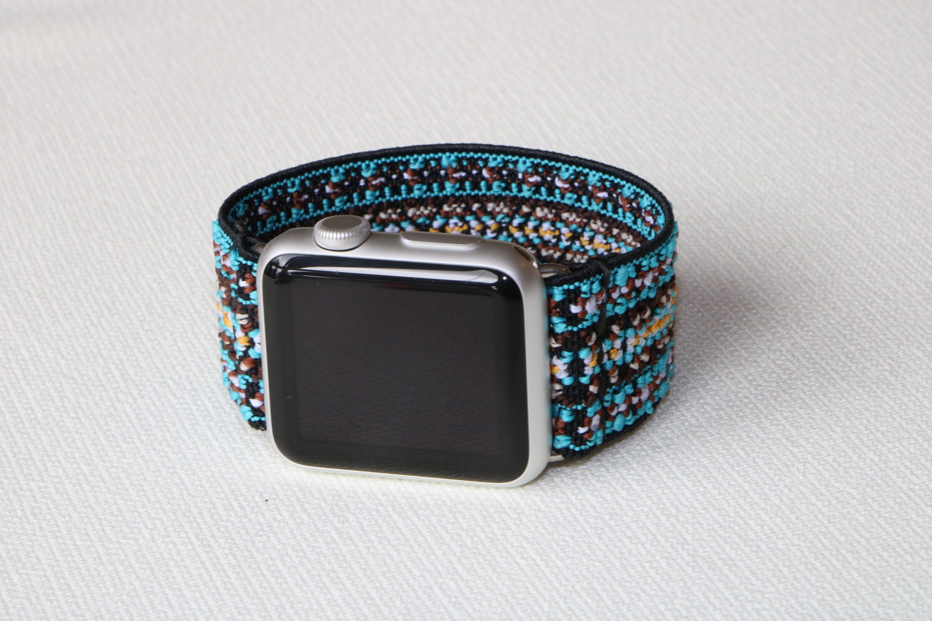 Apple watch band 38mm customfit elastic apple watch band for Etsy