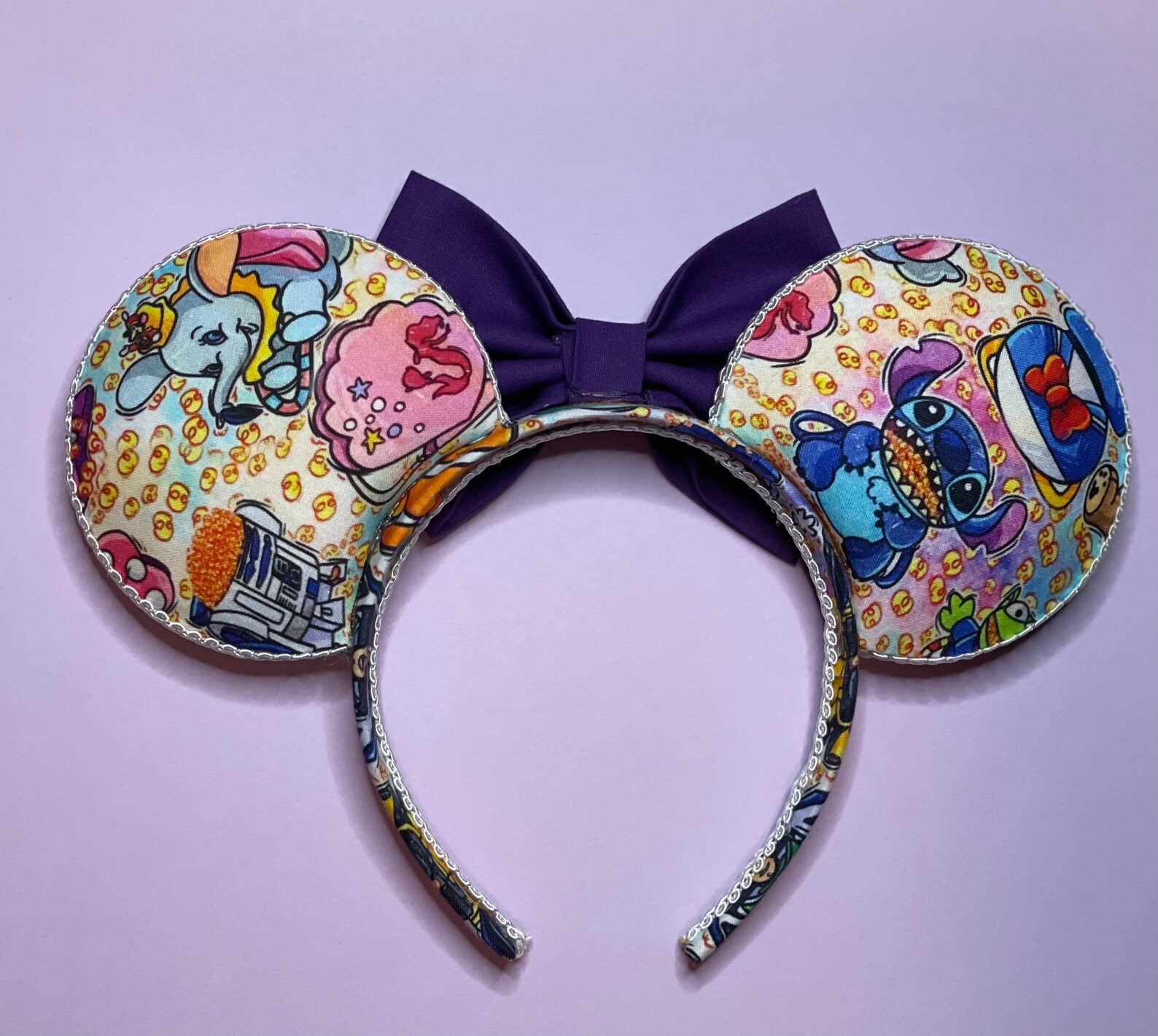 Popcorn Bucket Ears Disney Park Ears Disney Inspired Ear Etsy