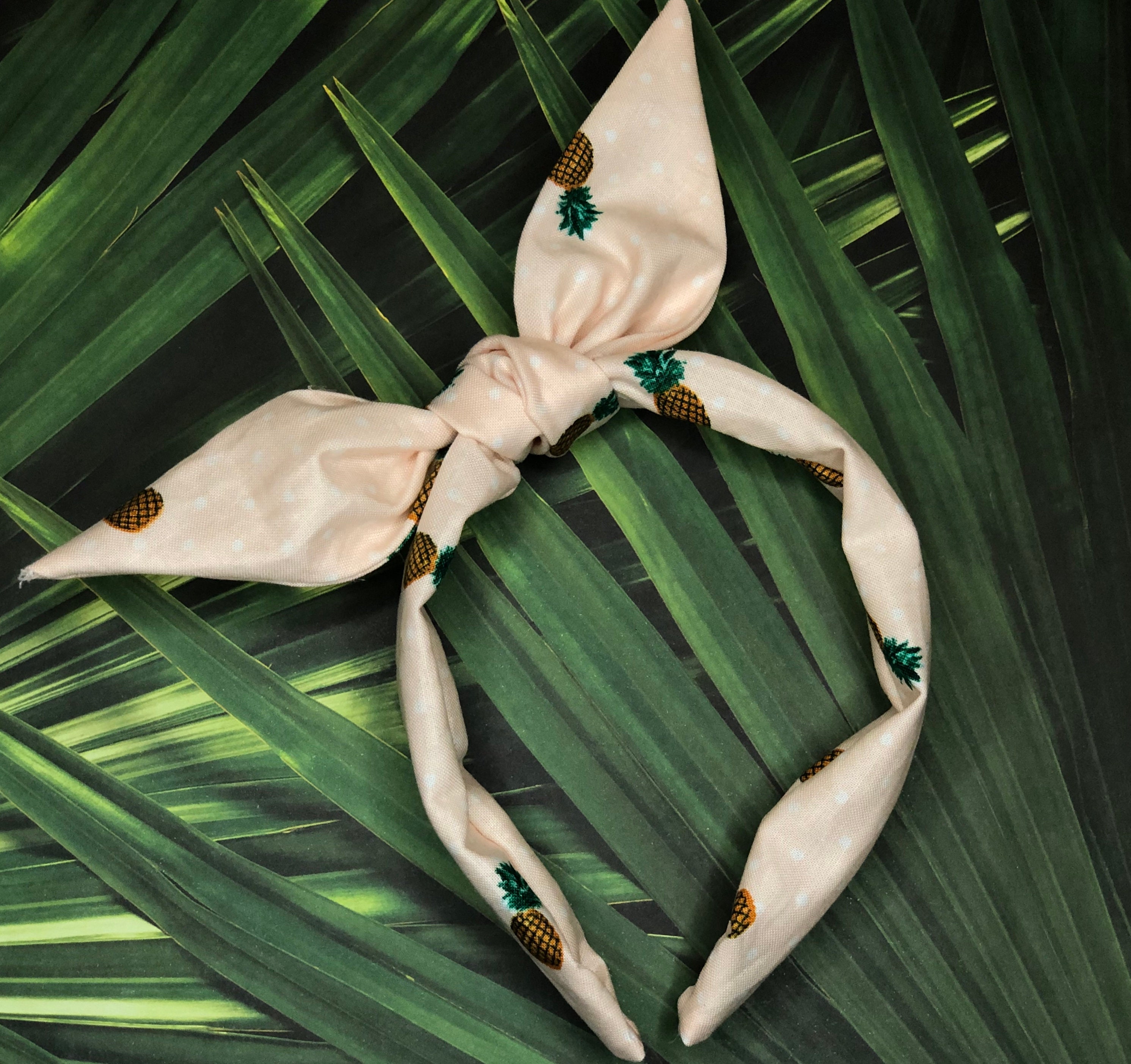 Pineapple Headband Pink Pineapple Headband Etsy