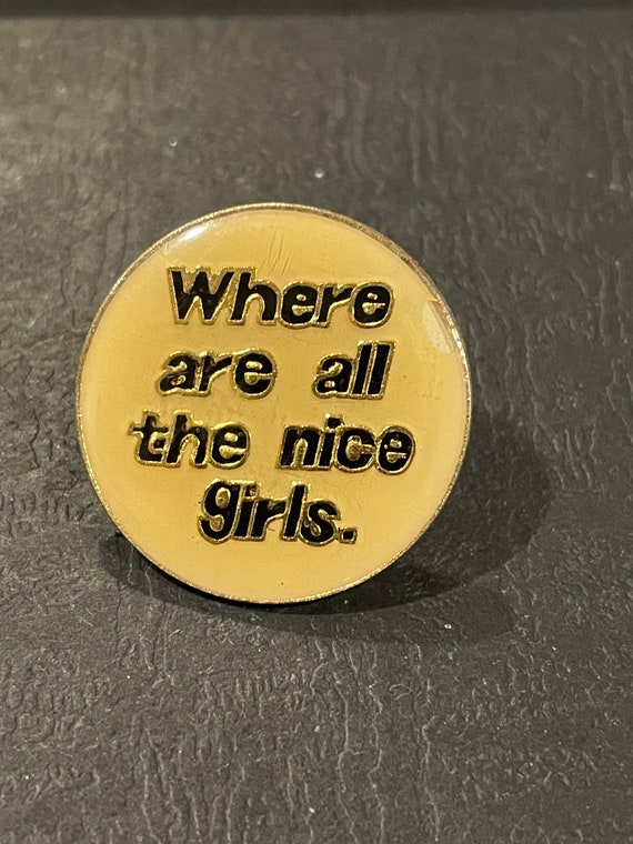 Vintage Lapel Hat Pin Dating Woes Where Are The Ni