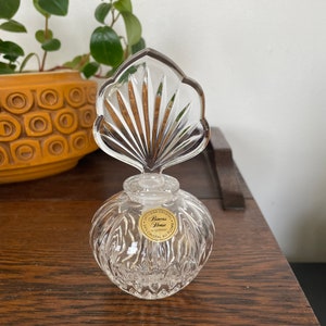 Vintage Princess House W Germany 24% Lead Crystal Perfume Bottle