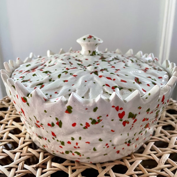 Christmas Candy Dish Etsy