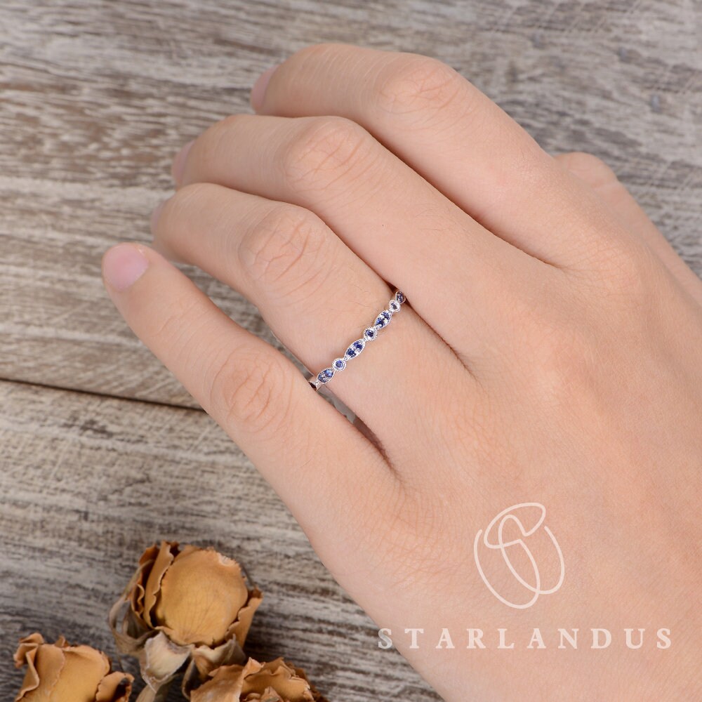 19+ White Sapphire Wedding Band