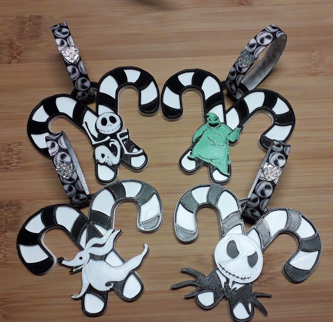3D Printed Nightmare Before Christmas Inspired Christmas Tree